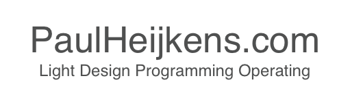 PaulHeijkens.comLight Design Programming Operating